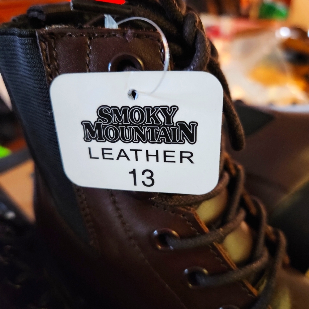 Kids leather paddock boots